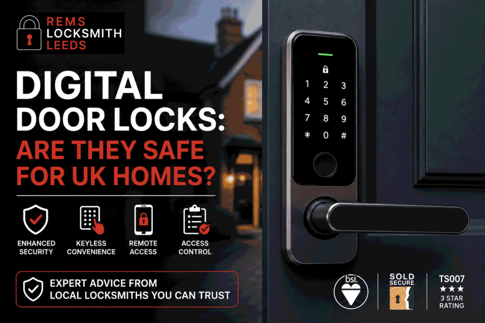 Digital Door Locks: Are They Safe for UK Homes?