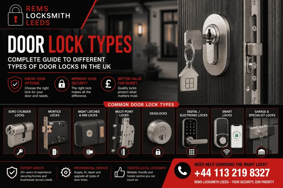 Door Lock Types UK: Complete Guide (2026)